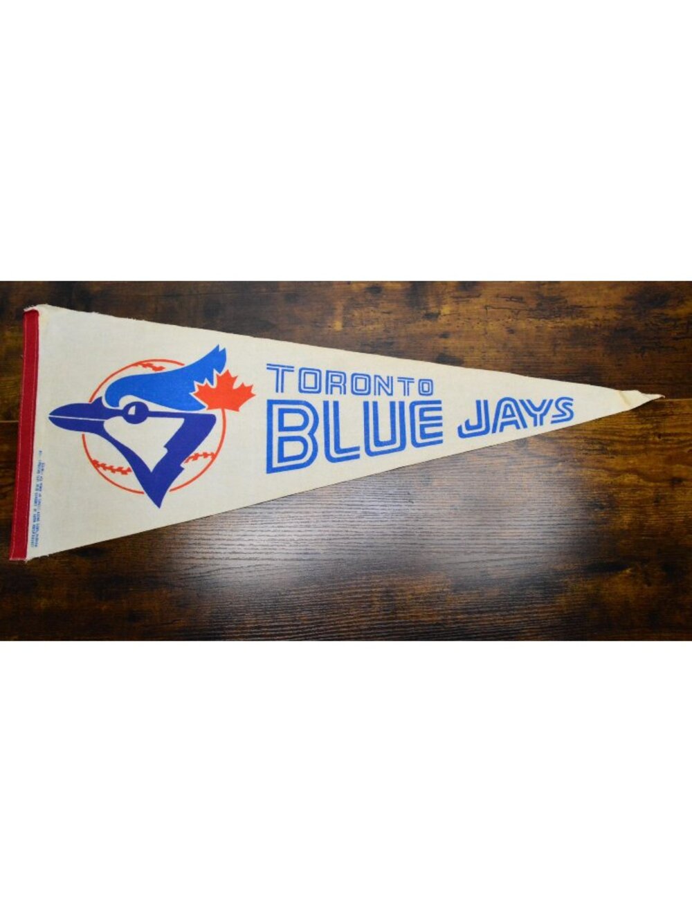 Vintage MLB Toronto Blue Jays pennant baseball Collectible 30 inches